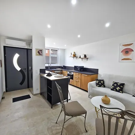 Le Temps Suspendu T2 With Air Conditioning Appartement *